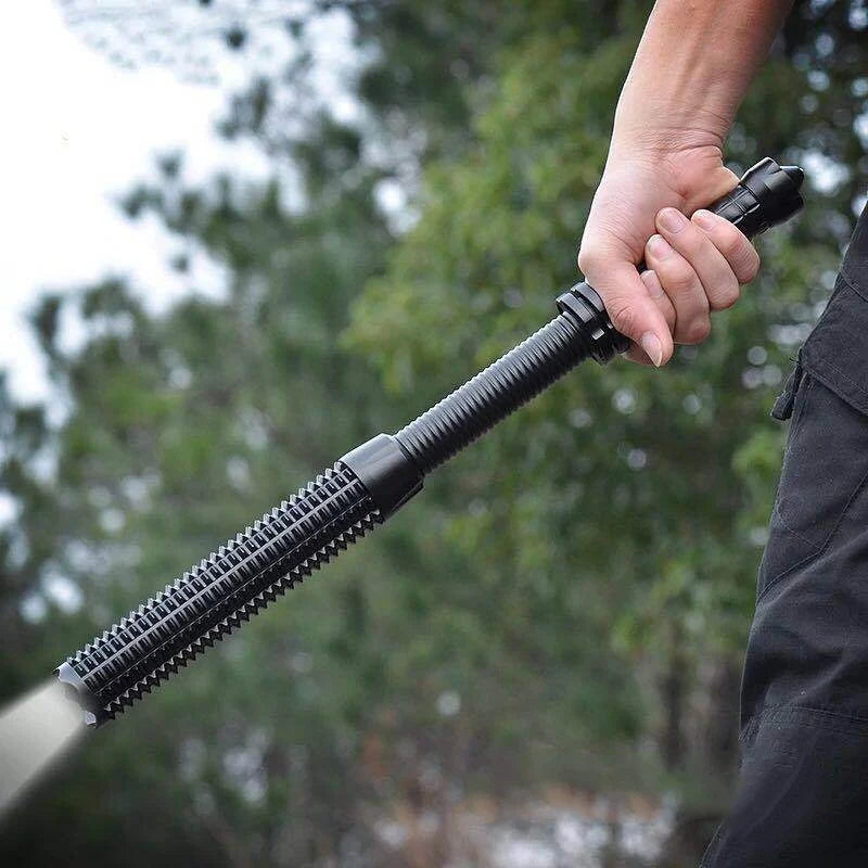 Waterproof Self-defense Rechargeable Flashlight