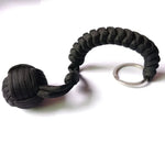 Monkey Fist Paracord Keychain