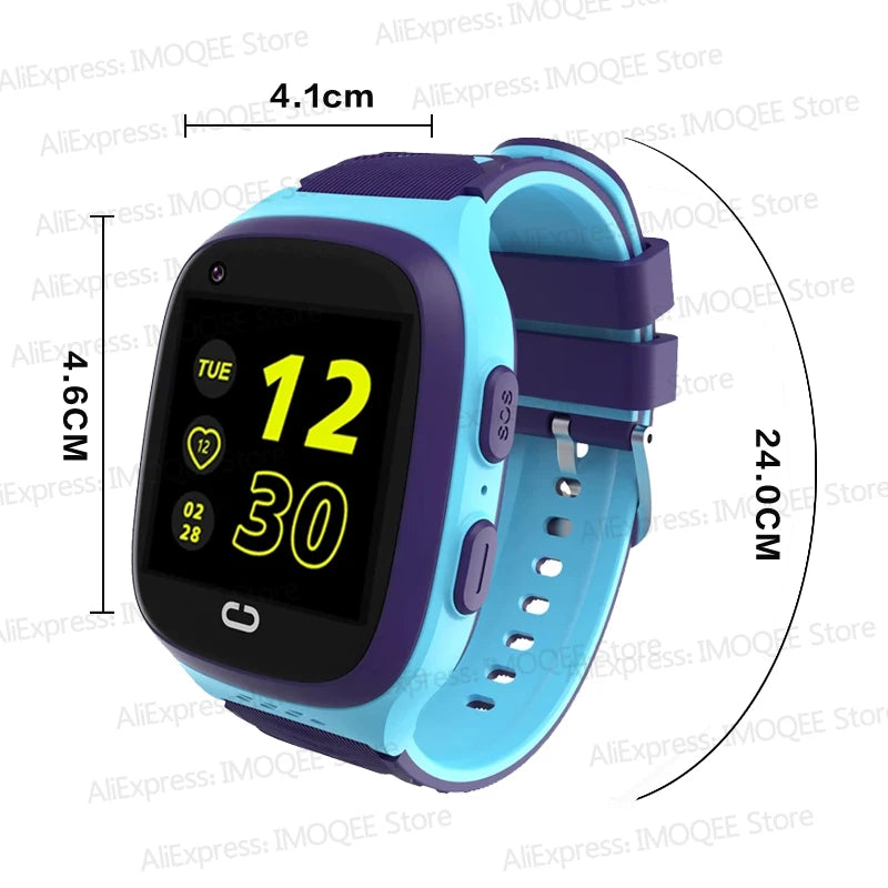 Kids Smartwatch GPS 4G LT31 with SOS, Call, and IP67 Waterproof Tracking