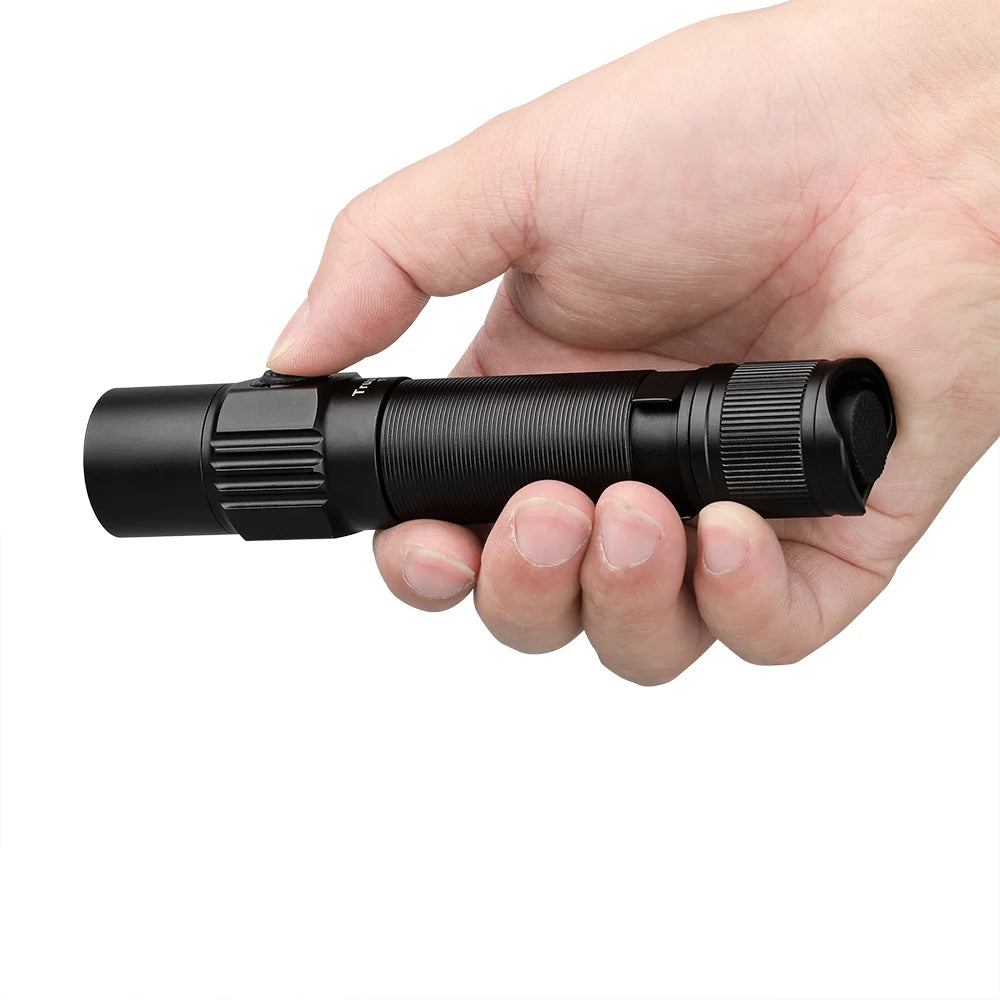 Powerful Army Tactical Flashlight - Type C USB Rechargeable